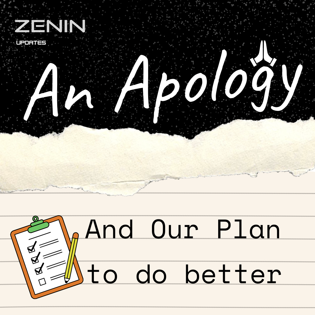 An apology and our plan to do better