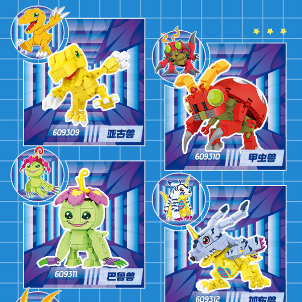 Digimon - SEMBOBLOCK Digimon Adventure Digimon Series