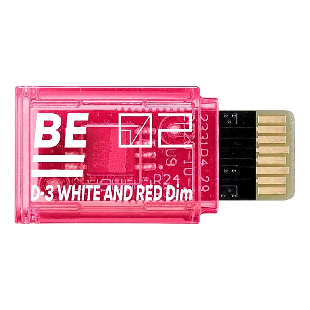 BE MEMORY - DIGIMON ADVENTURE 02 D-3 WHITE AND YELLOW Dim & D-3 WHITE AND RED Dim