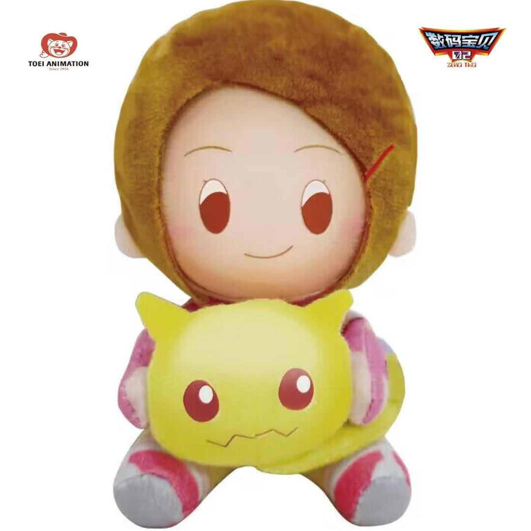 Digimon - TOEI ANIMATION "Digimon Adventure 02 : Sitting Plush Pendant" (Blind Box) (Asia Exclusive)