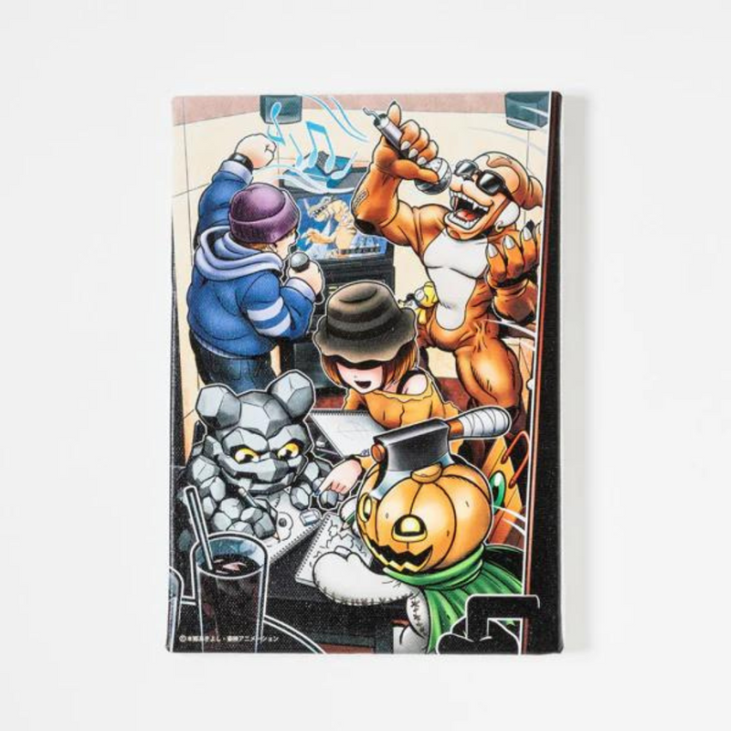 Digimon Partners - Memory Illustration Project Canvas Board 