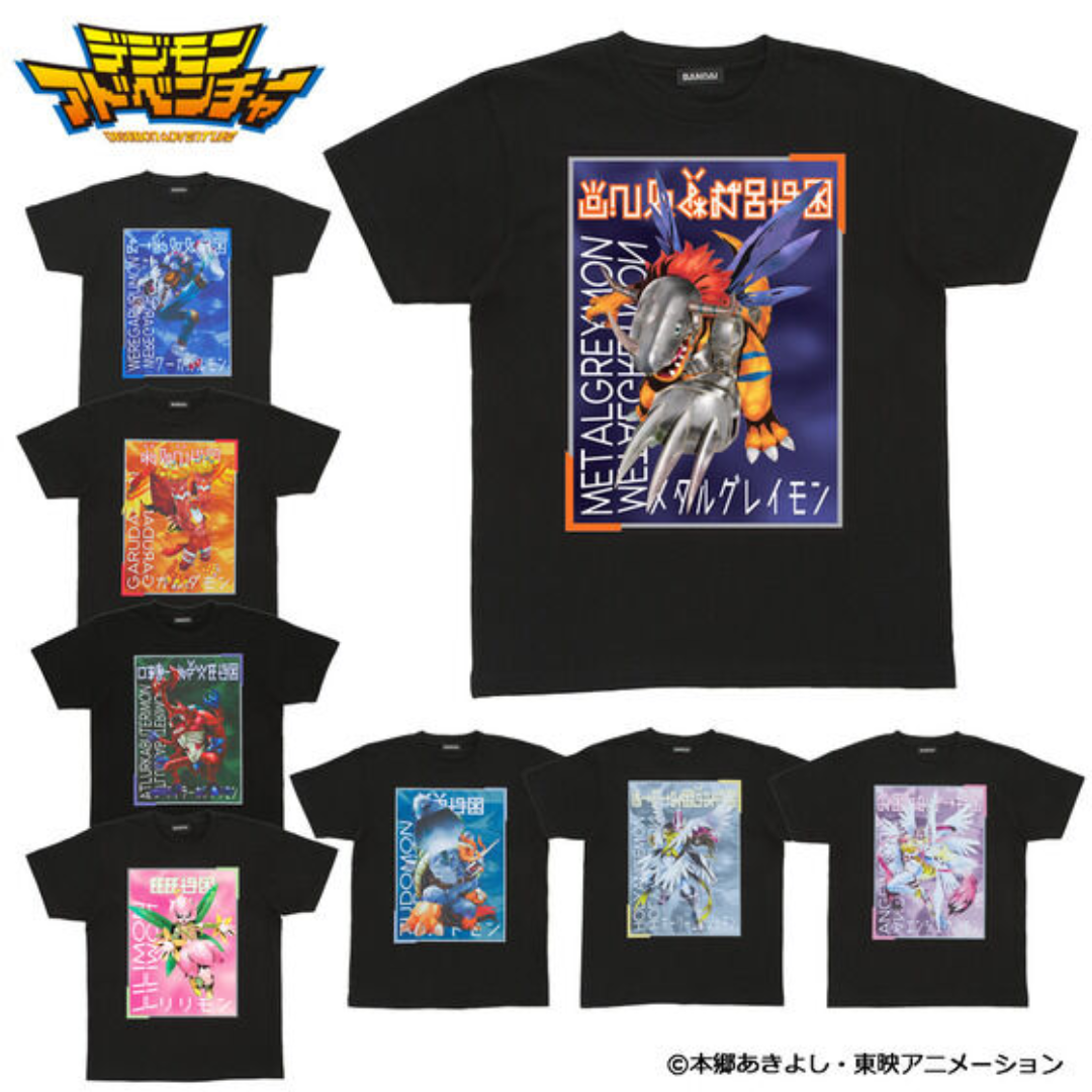 Tシャツ・アパレル 00s digimon anime t-shirt print archive Vintage 2000 Digimon All Over Print T-Shirt in Youth Size