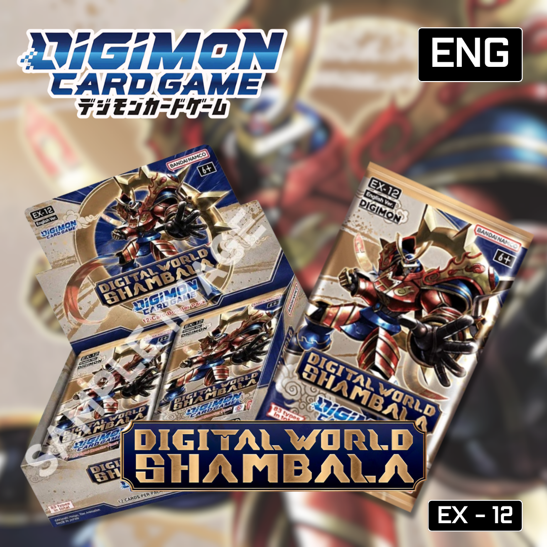 Digimon Card Game - Booster box - Digital World Shambala [EX-12] (ENG