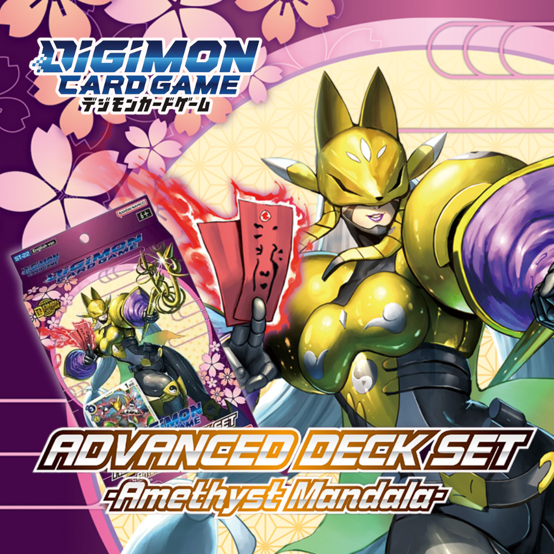 Digimon Card Game Advanced Deck Amethyst Mandala ST-22 Digimon Card Game Advanced Deck Amethyst Mandala ST-22