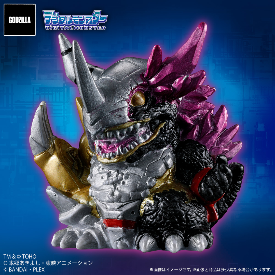 Digimon - Godzilla VS Digital Monster - Mini Soft Vinyl Chronicle ( Full Set of 6) (RELEASES JAN-FEB27)