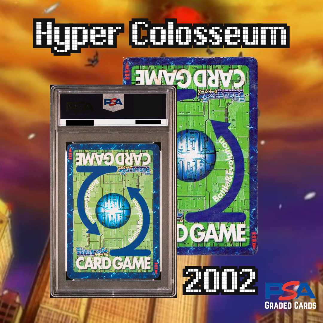 digimon card game back Digimon Hyper Colosseum - Graded Card Slabs