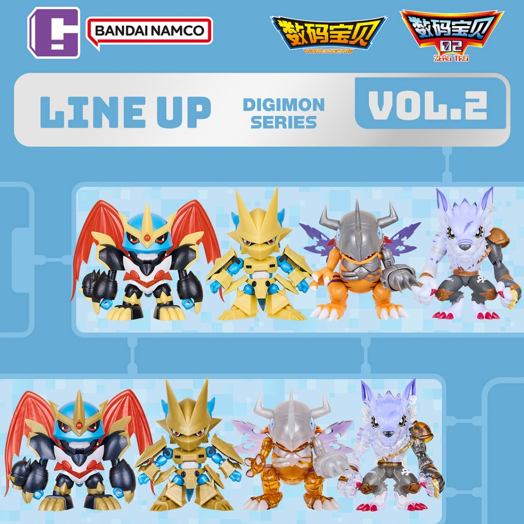 Digimon - Plabako Model Kit - Digimon Adventure Vol. 2 Digimon - Plabako Model Kit - Digimon Adventure Vol. 2