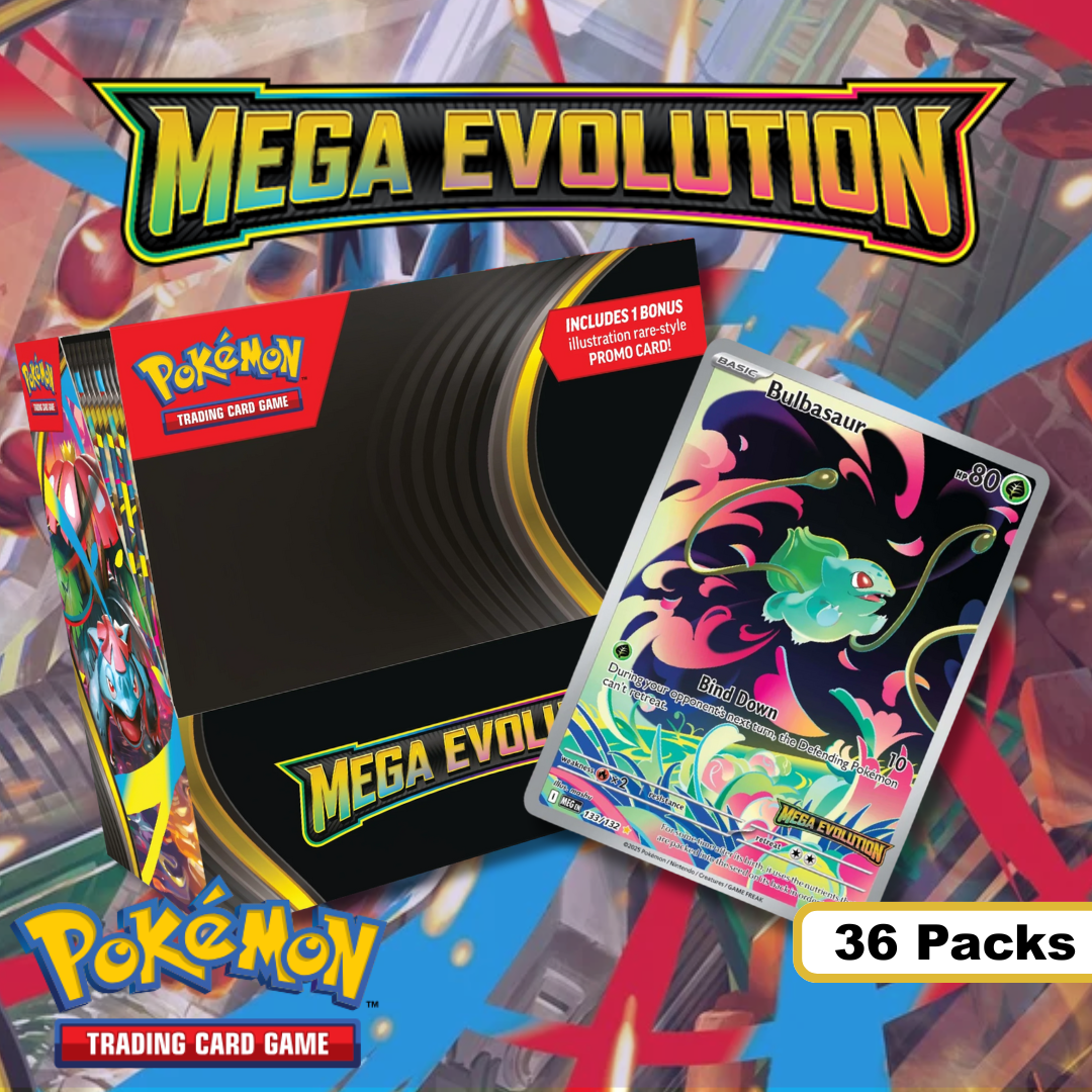 Pokemon - Pokemon TCG - ME01 Mega Evolution Enhanced Booster Box (36 P Pokemon - Pokemon TCG - ME01 Mega Evolution Enhanced Booster Box (36 P