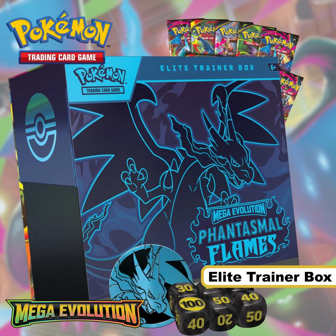 Pokemon - Pokemon TCG - ME02 Phantasmal Flames Elite Trainer Box [INST Pokemon - Pokemon TCG - ME02 Phantasmal Flames Elite Trainer Box [INST