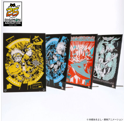 Digimon - Digimon Adventure 25th Anniversary - Acrylic Board by