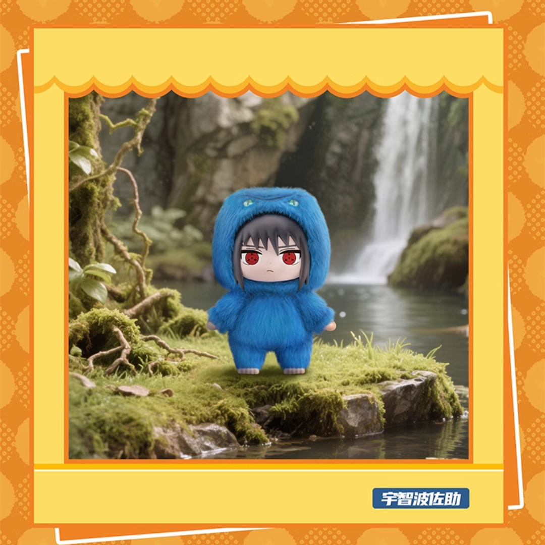 Naruto - TOP TOY Naruto Shippuden - Cute Beast Party Series Plush Keychain (FULL SET OF 6) (RELEASE AUG-SEP25)