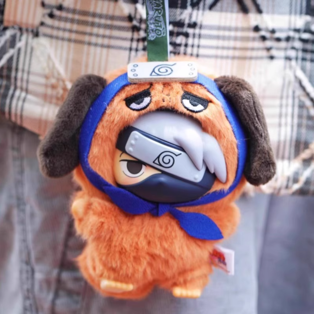 Naruto - TOP TOY Naruto Shippuden - Cute Beast Party Series Plush Keychain (FULL SET OF 6) (RELEASE AUG-SEP25)
