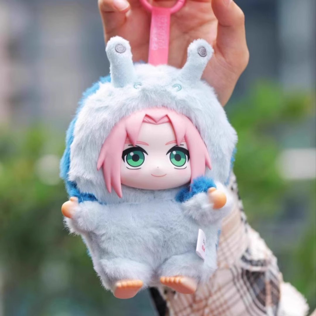 Naruto - TOP TOY Naruto Shippuden - Cute Beast Party Series Plush Keychain (FULL SET OF 6) (RELEASE AUG-SEP25)