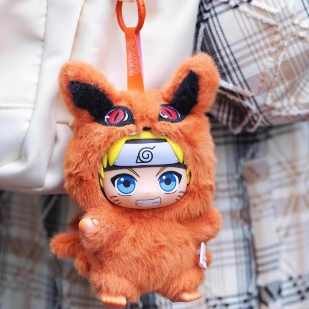Naruto - TOP TOY Naruto Shippuden - Cute Beast Party Series Plush Keychain (FULL SET OF 6) (RELEASE AUG-SEP25)
