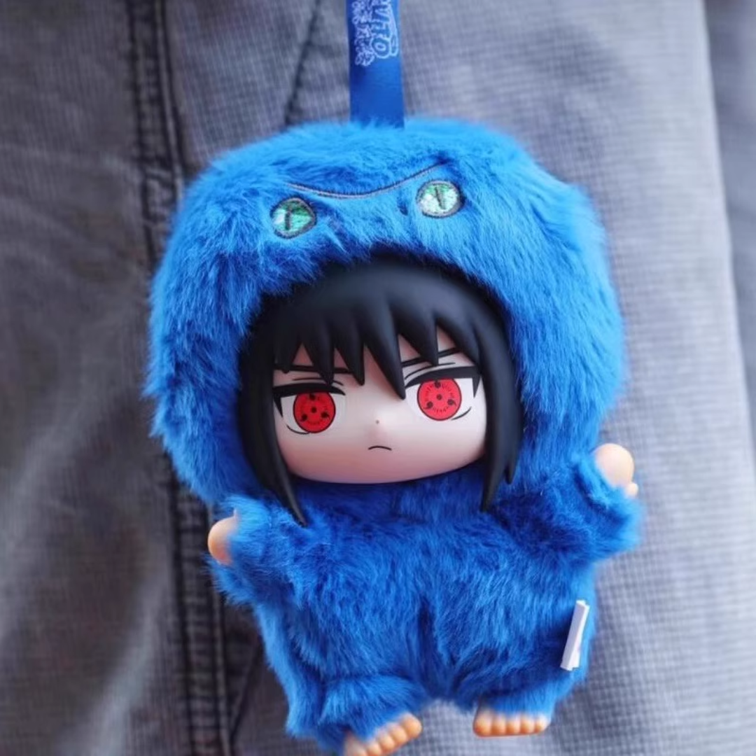 Naruto - TOP TOY Naruto Shippuden - Cute Beast Party Series Plush Keychain (FULL SET OF 6) (RELEASE AUG-SEP25)