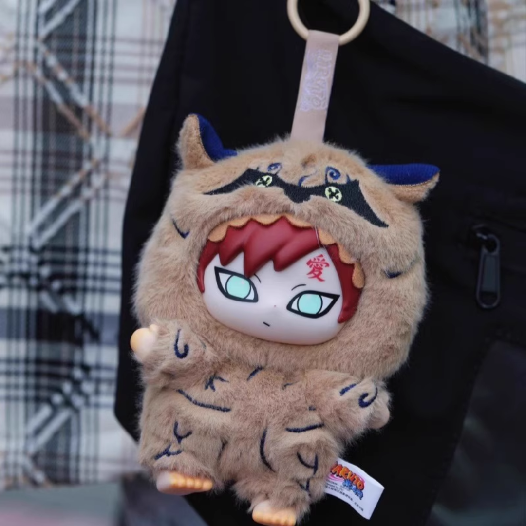 Naruto - TOP TOY Naruto Shippuden - Cute Beast Party Series Plush Keychain (FULL SET OF 6) (RELEASE AUG-SEP25)
