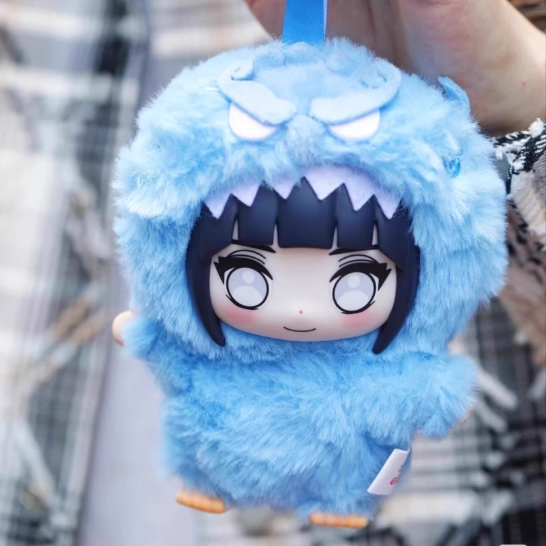 Naruto - TOP TOY Naruto Shippuden - Cute Beast Party Series Plush Keychain (FULL SET OF 6) (RELEASE AUG-SEP25)