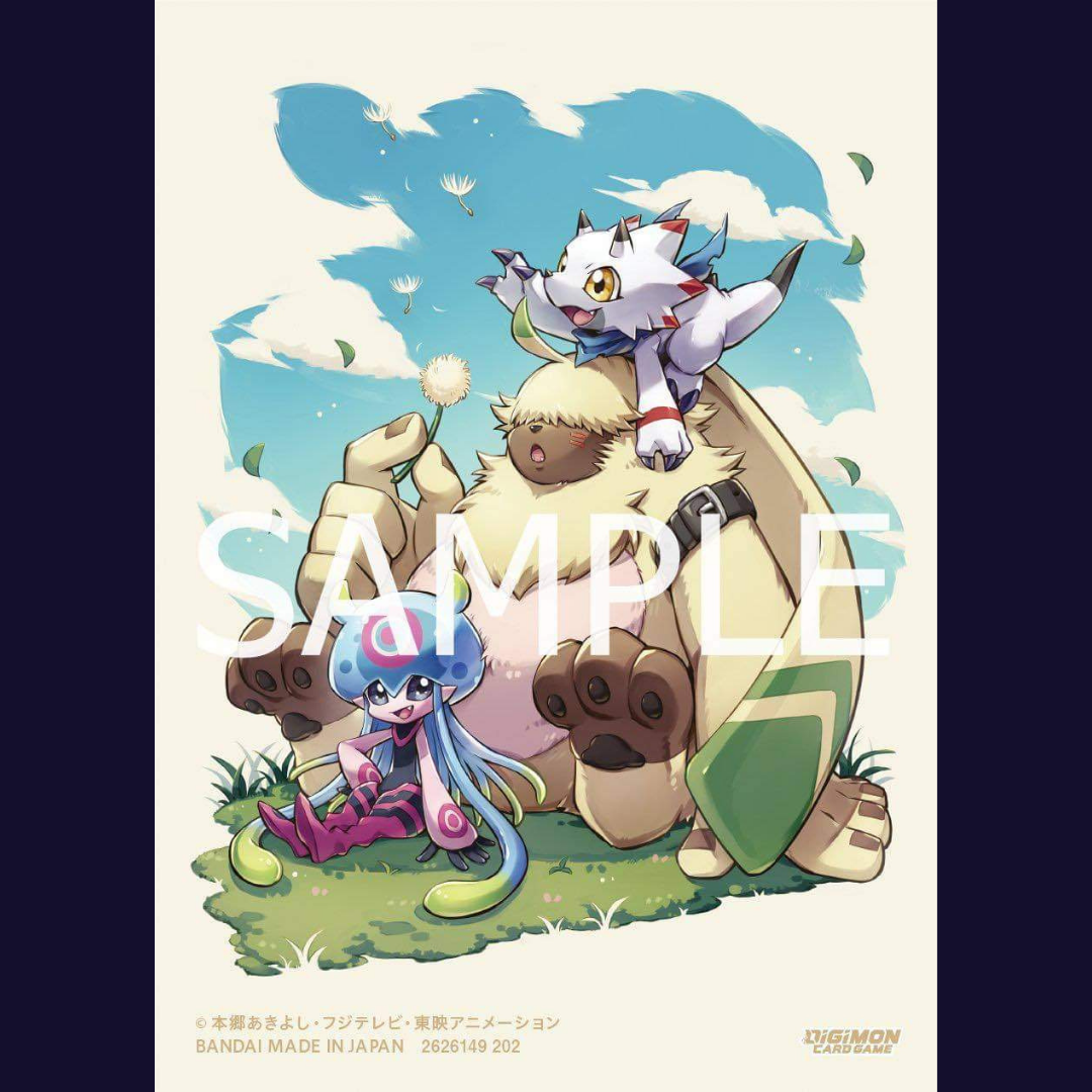 Digimon Card Game - DIGIMON TCG OFFICIAL SLEEVE 2022 - Ghost Game