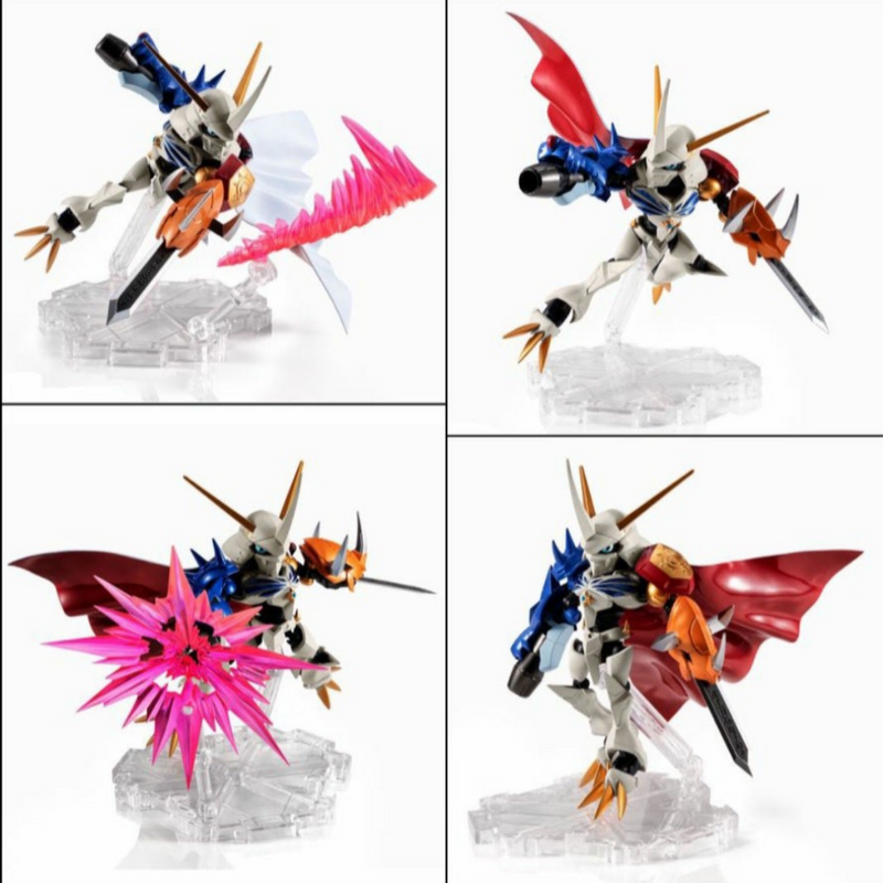 Digimon Figurines -NXEDGE STYLE - Omegamon , Alphamon & Dukemon