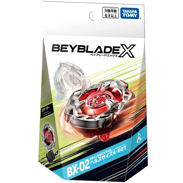 BEYBLADE X - BX-02 Starter Hells Size 4-60T