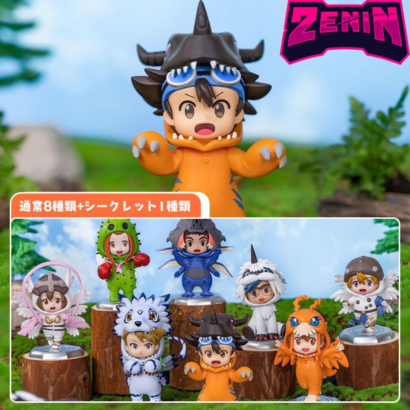 Digimon - BN FIGURE Q DIGIMON ADVENTURE SERIES 2 (Blind Box) (Asia Exclusive)