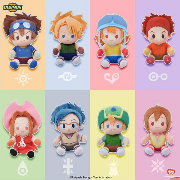 Digimon - TOEI ANIMATION "Digimon Adventure : Sitting Plush Pendant" Series (Asia Exclusive) [INSTOCK]