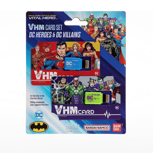 Vital Hero - Memory Card Pack - DC Heroes & DC Villains [INSTOCK]
