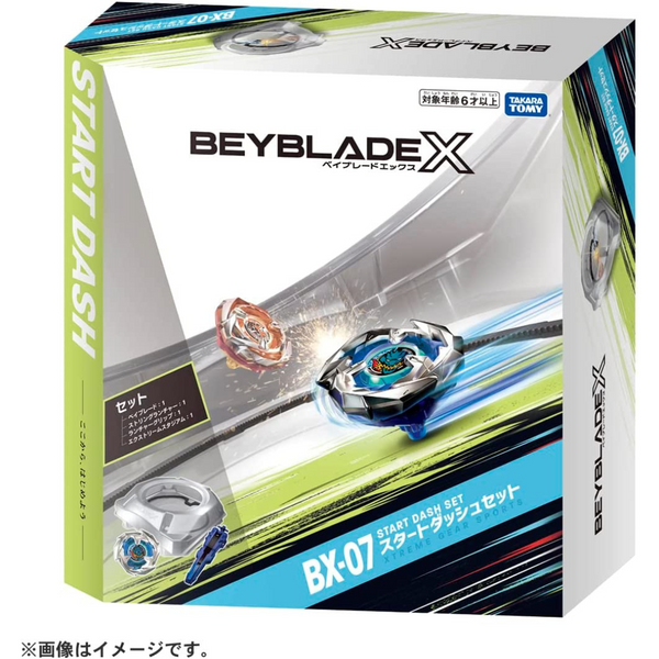 Kickstart Intense Battles w/ BEYBLADE X BX-07 Start Dash Set