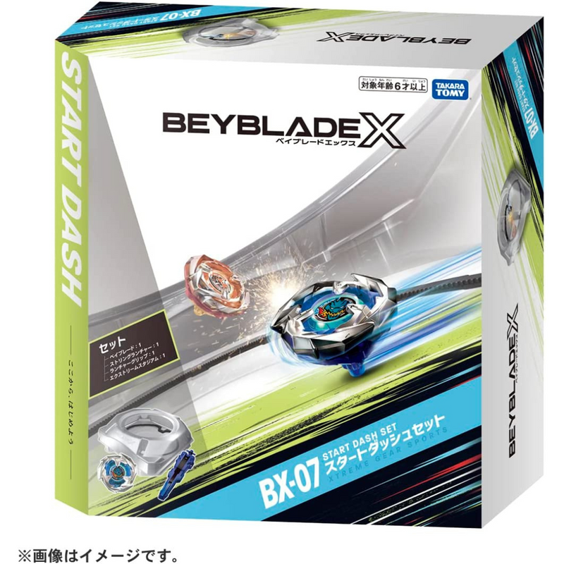 New 2023 Takara Tomy BEYBLADE X Beyblade X BX-02 Starter Hells Size 4-60T