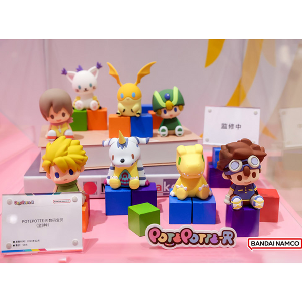 Digimon -  POTE POTTE-R - Digimon Sitting Down Figure (Blind Box)