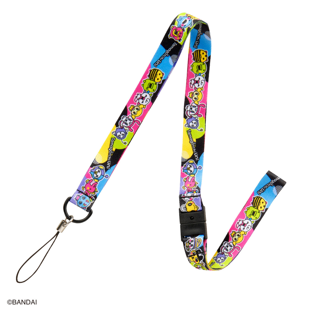 Tamagotchi Uni Lanyard - Unique Black