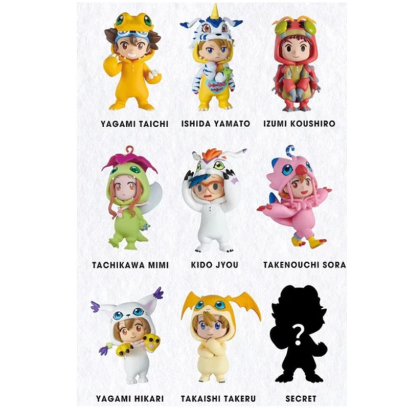 Digimon - BN FIGURE Q DIGIMON ADVENTURE SERIES 1 (Blind Box) (Asia Exclusive)