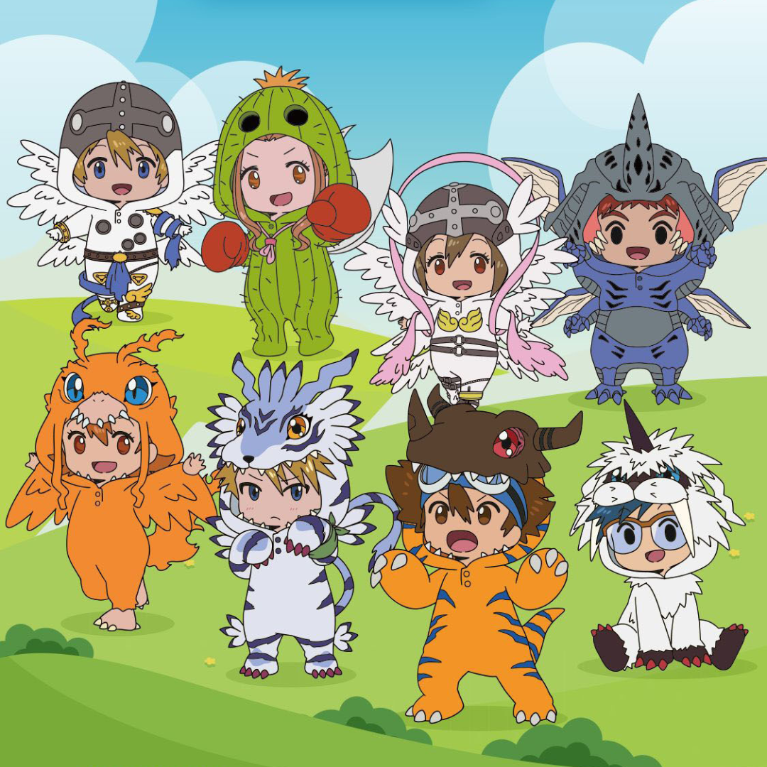 Digimon - BN FIGURE Q DIGIMON ADVENTURE SERIES 2 (Blind Box) (Asia Exclusive)