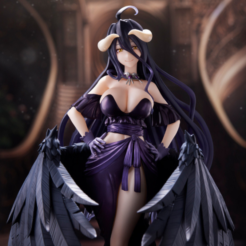 Overlord IV - AMP+ Figure - Albedo (Black Dress Ver.)