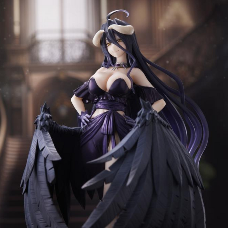 Overlord IV - AMP+ Figure - Albedo (Black Dress Ver.)