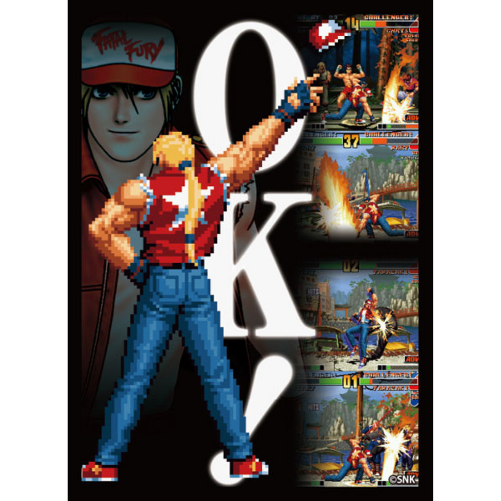 The King Of Fighters '98 - Illustration Sleeve NT - Terry Bogard