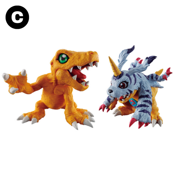 Digimon - Ichiban Kuji -Ultimate Evolution- C Prize- Agumon & Gabumon Figure