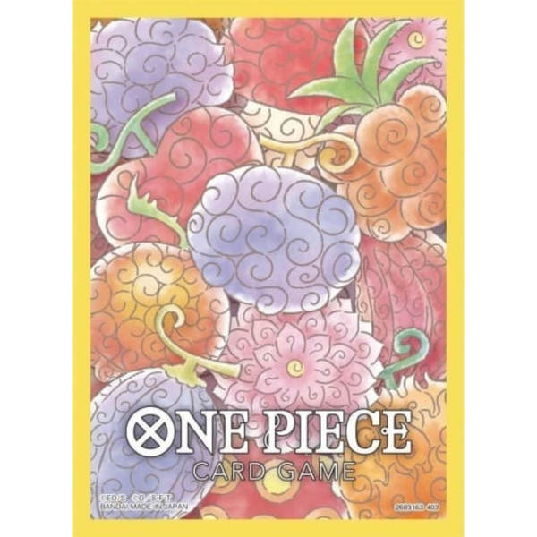 One Piece Card Game - Official Card Sleeve 4 - Devil Fruits