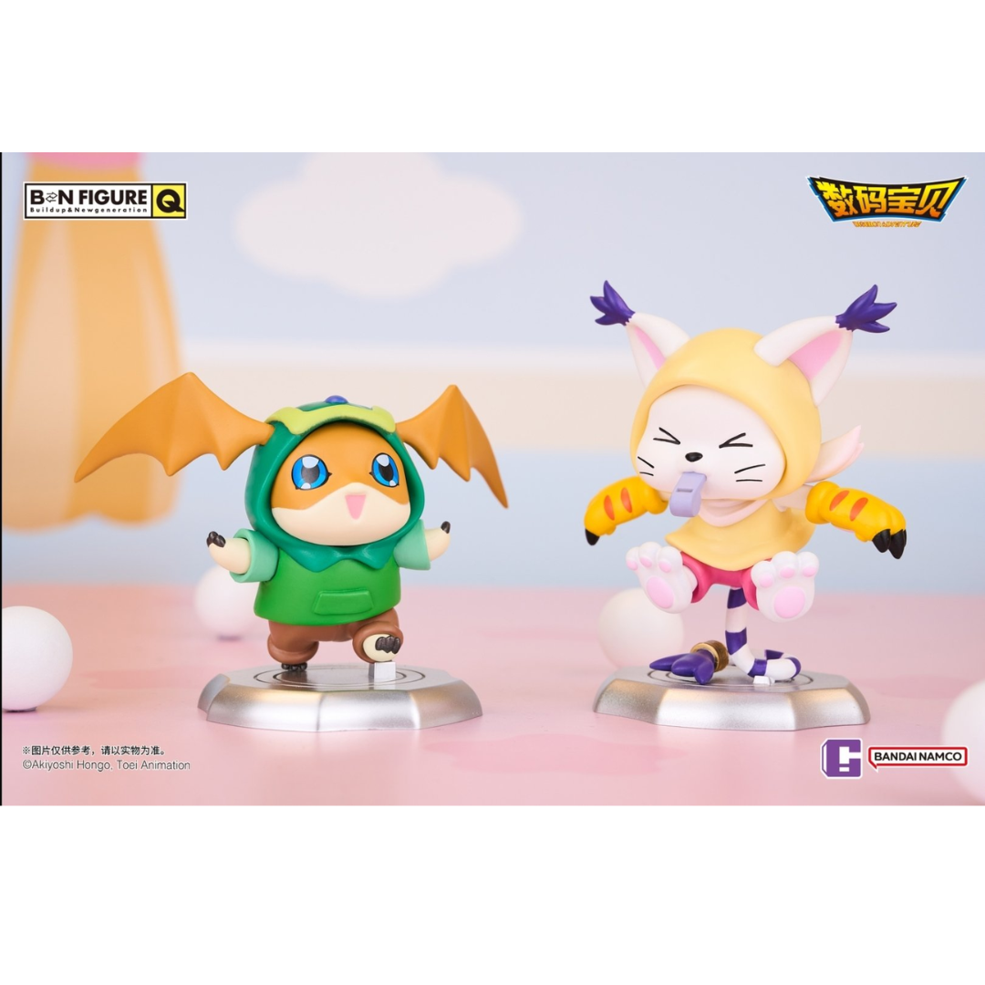 BN FIGURE Q デジモン 3個セット Digimon - BN FIGURE Q DIGIMON ADVENTURE SERIES 3