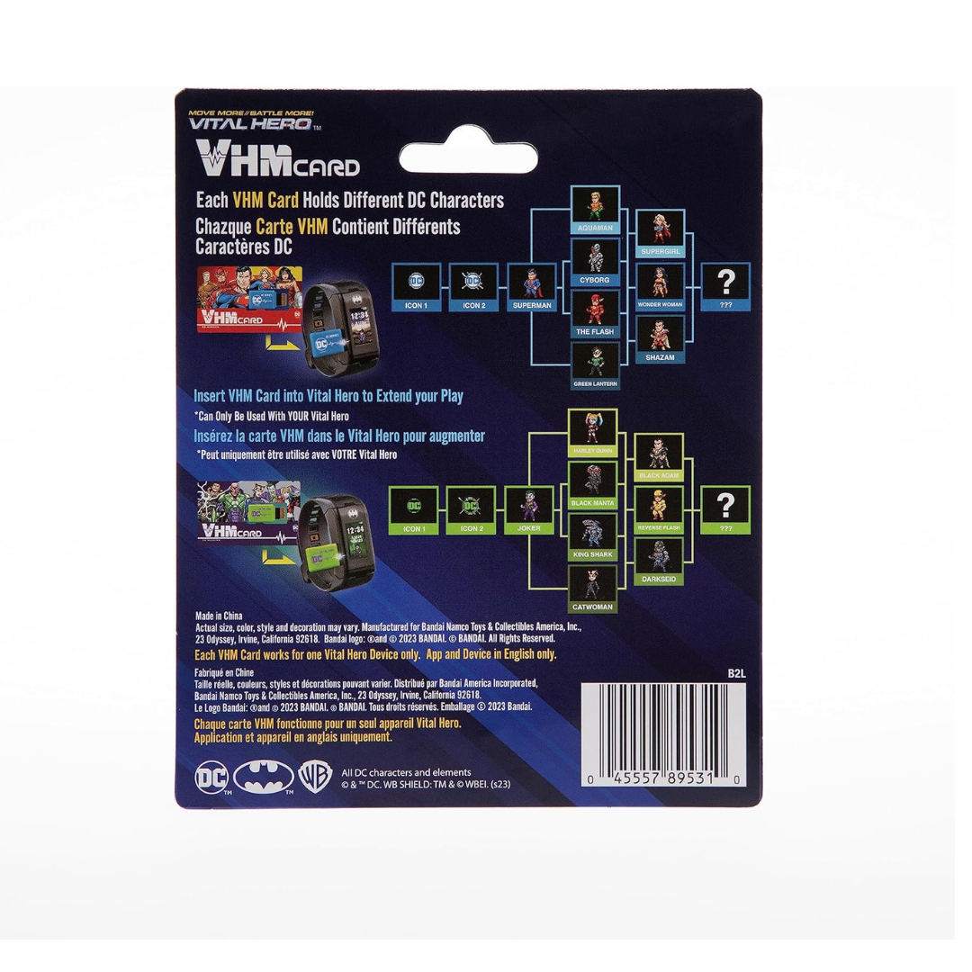 Vital Hero - Memory Card Pack - DC Characters & DC Villains 