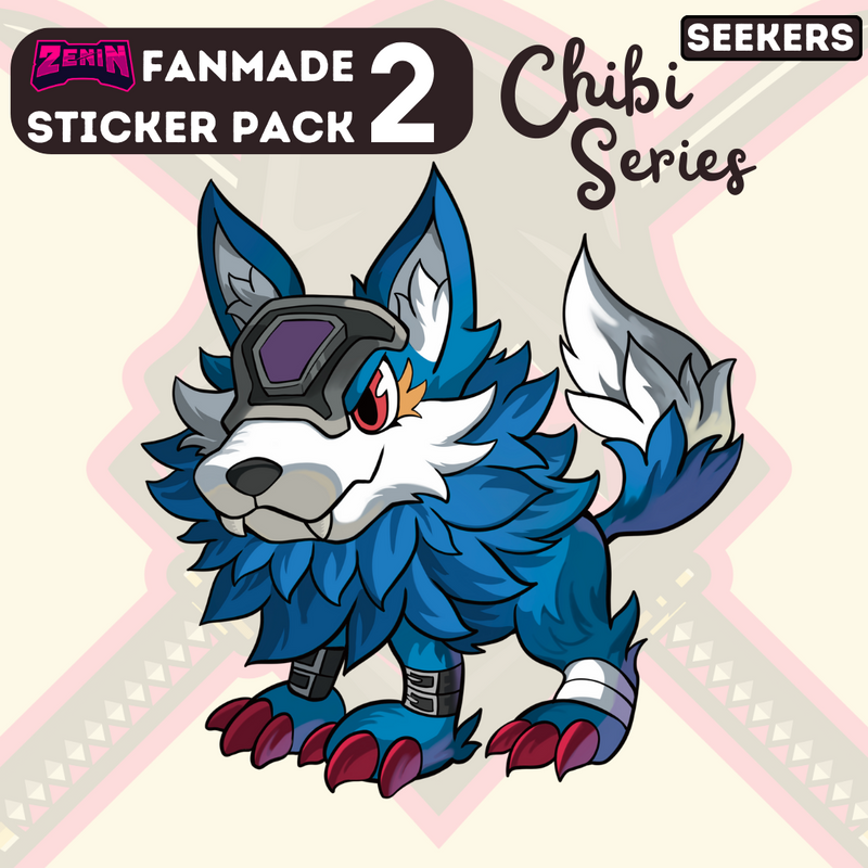 ZeninTCG - Fan-made- Chibi Sticker Pack 02 (Seekers) [INSTOCK]