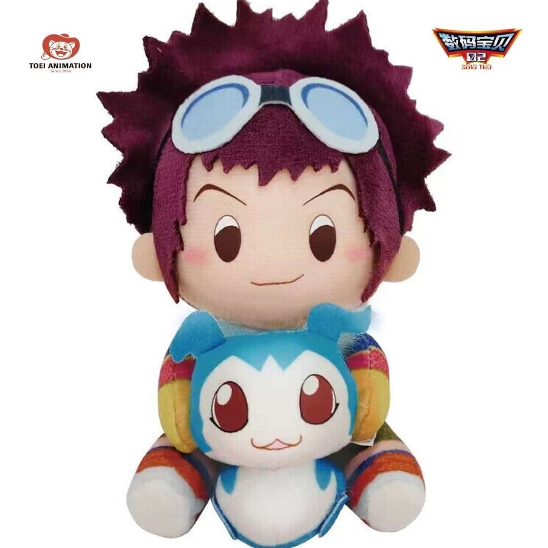 Digimon - TOEI ANIMATION "Digimon Adventure 02  : Sitting Plush Pendant" (Blind Box) (Asia Exclusive)