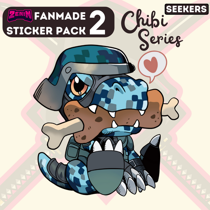 ZeninTCG - Fan-made- Chibi Sticker Pack 02 (Seekers) [INSTOCK]