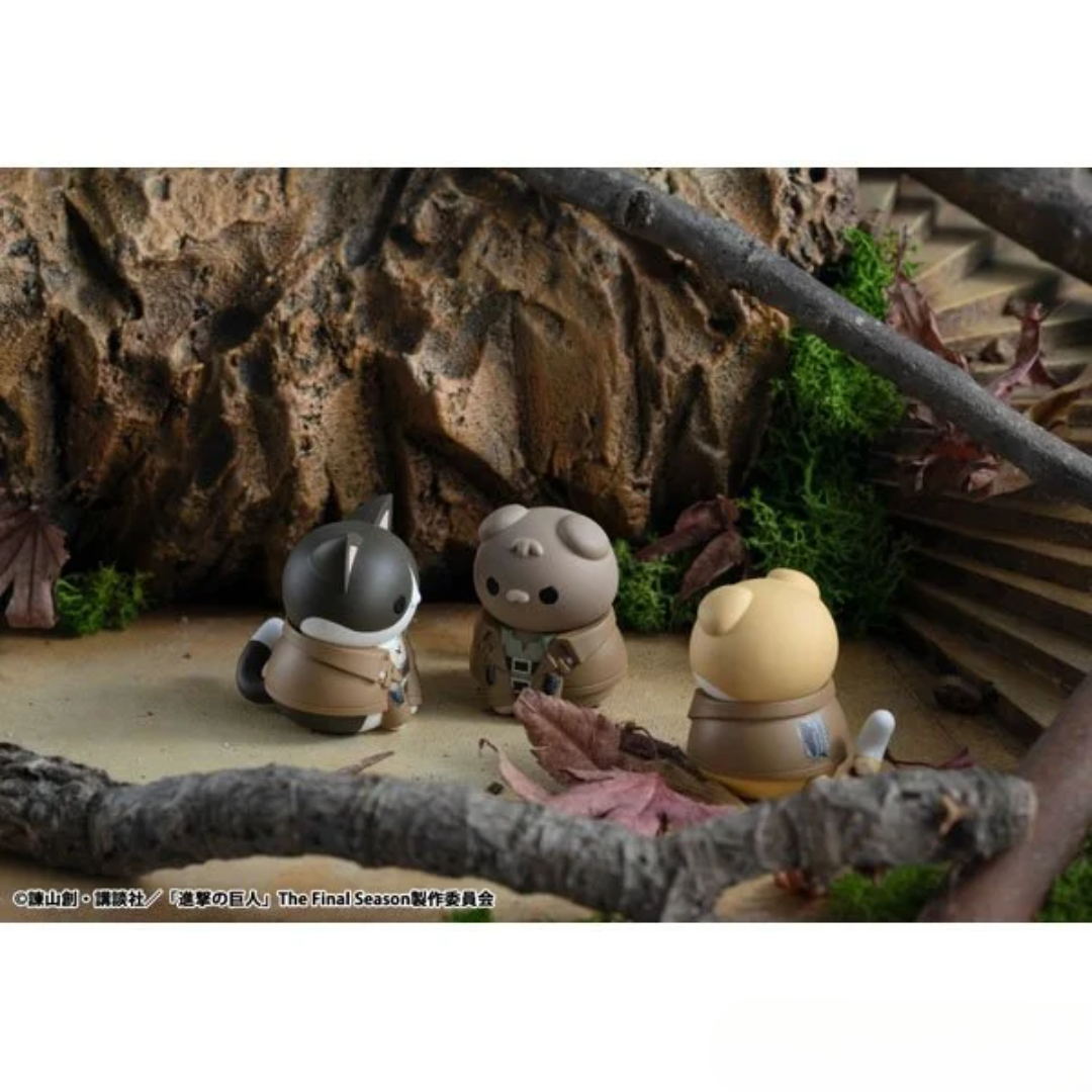 Attack on Titan - MEGA CAT PROJECT - Shingeki no Nyanko Survey Corps Group danyan! 1BOX(8PCS)[PRE-ORDER](RELEASE JAN26)