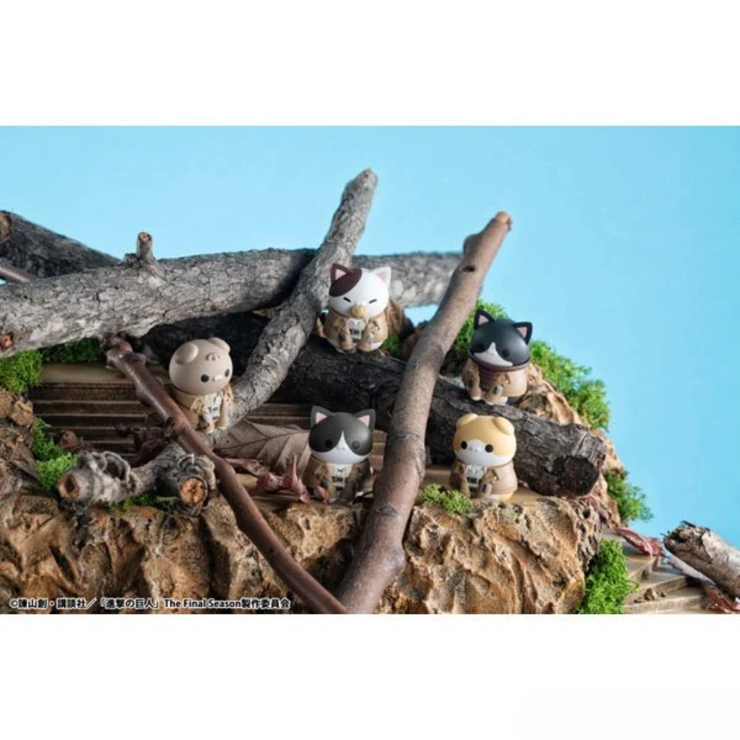 Attack on Titan - MEGA CAT PROJECT - Shingeki no Nyanko Survey Corps Group danyan! 1BOX(8PCS)[PRE-ORDER](RELEASE JAN26)