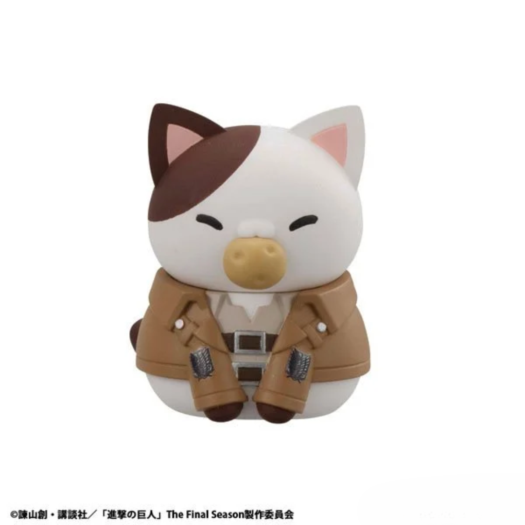 Attack on Titan - MEGA CAT PROJECT - Shingeki no Nyanko Survey Corps Group danyan! 1BOX(8PCS)[PRE-ORDER](RELEASE JAN26)