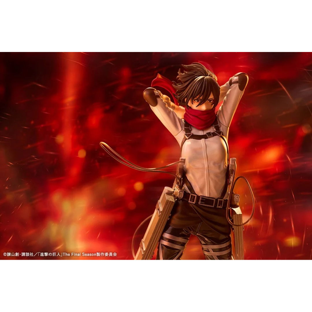 Attack on Titan - OSHI WORKS Complete Figure - Mikasa Ackerman The Final Season Ver.  [PRE-ORDER] (RELEASE FEB27)