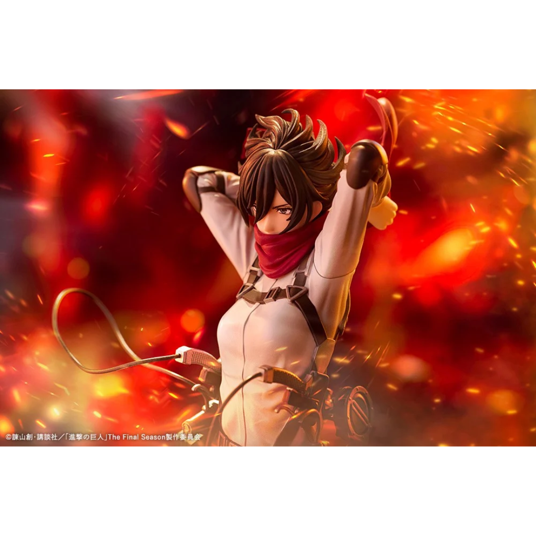 Attack on Titan - OSHI WORKS Complete Figure - Mikasa Ackerman The Final Season Ver.  [PRE-ORDER] (RELEASE FEB27)