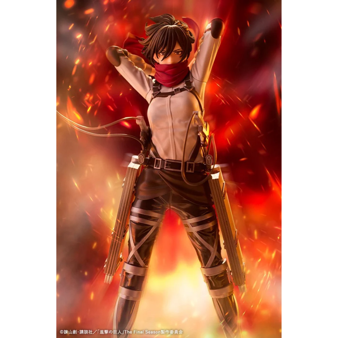 Attack on Titan - OSHI WORKS Complete Figure - Mikasa Ackerman The Final Season Ver.  [PRE-ORDER] (RELEASE FEB27)
