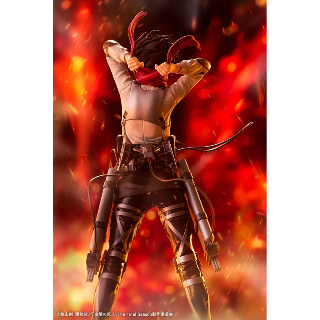Attack on Titan - OSHI WORKS Complete Figure - Mikasa Ackerman The Final Season Ver.  [PRE-ORDER] (RELEASE FEB27)